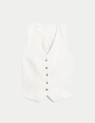Tailored Waistcoat | M&S Collection | M&S | Marks & Spencer IE