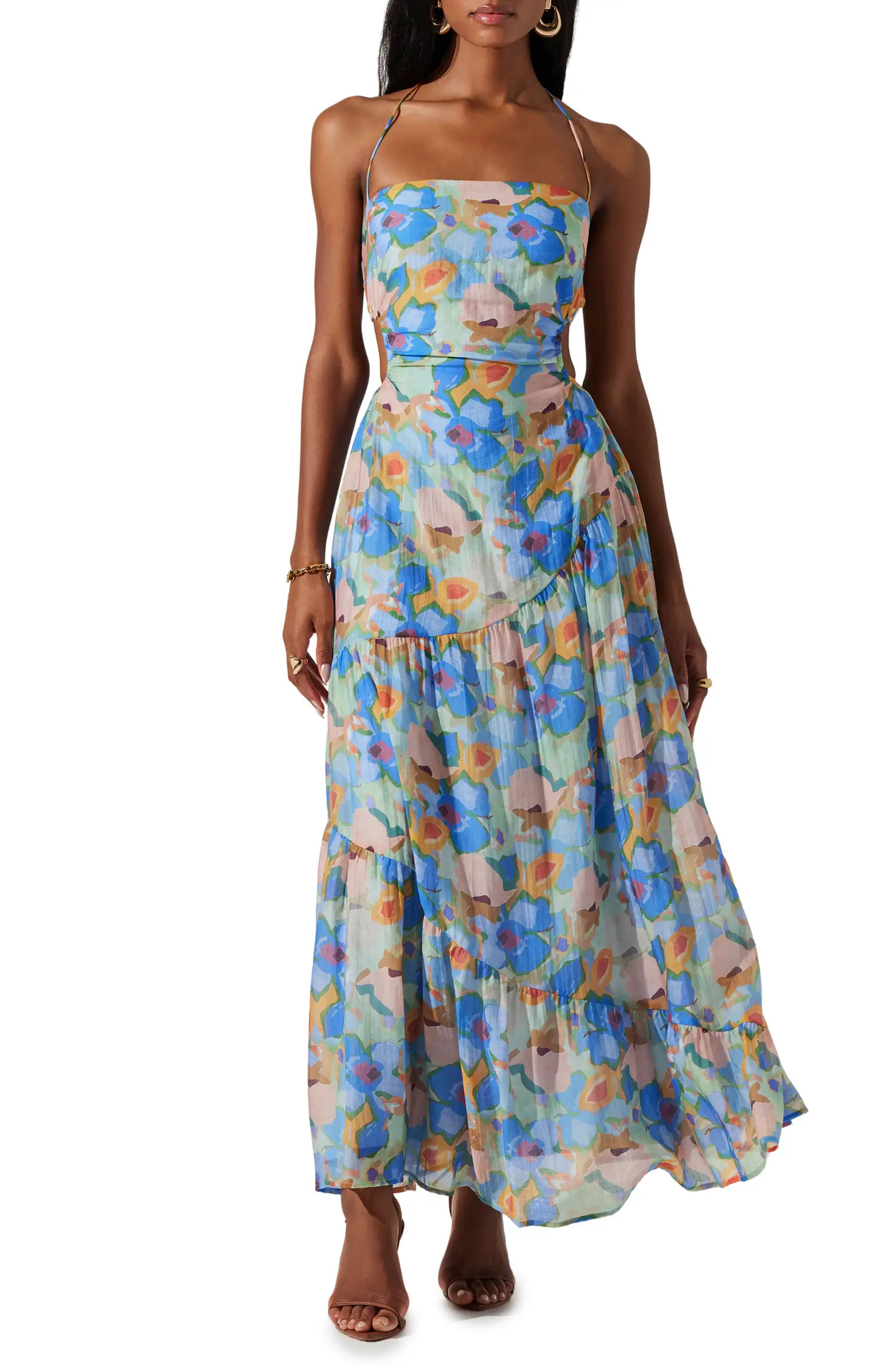 ASTR the Label Miaka Floral Print Maxi Dress | Nordstrom | Nordstrom