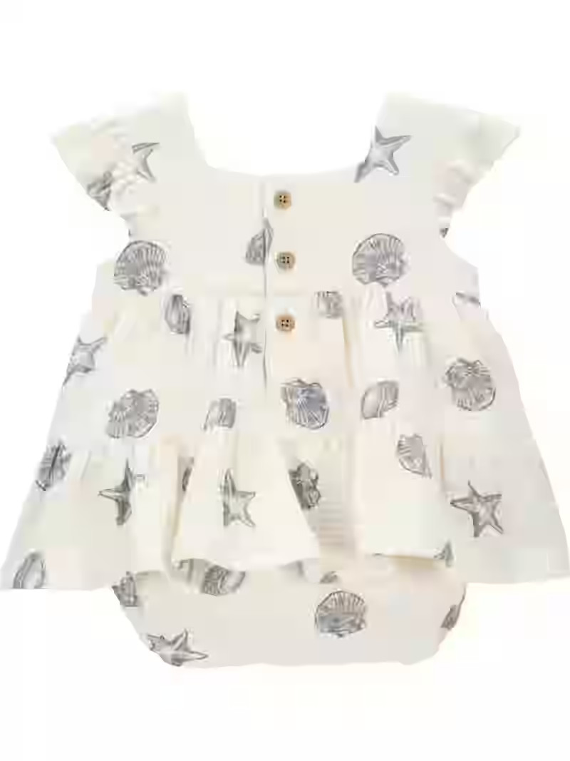 Carter's Child of Mine Baby Girl Dress, One-Piece, Sizes 0/3-24 Months | Walmart (US)