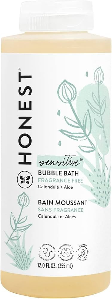 The Honest Company Foaming Bubble Bath | Gentle for Baby | Naturally Derived, Tear-free, Hypoalle... | Amazon (US)