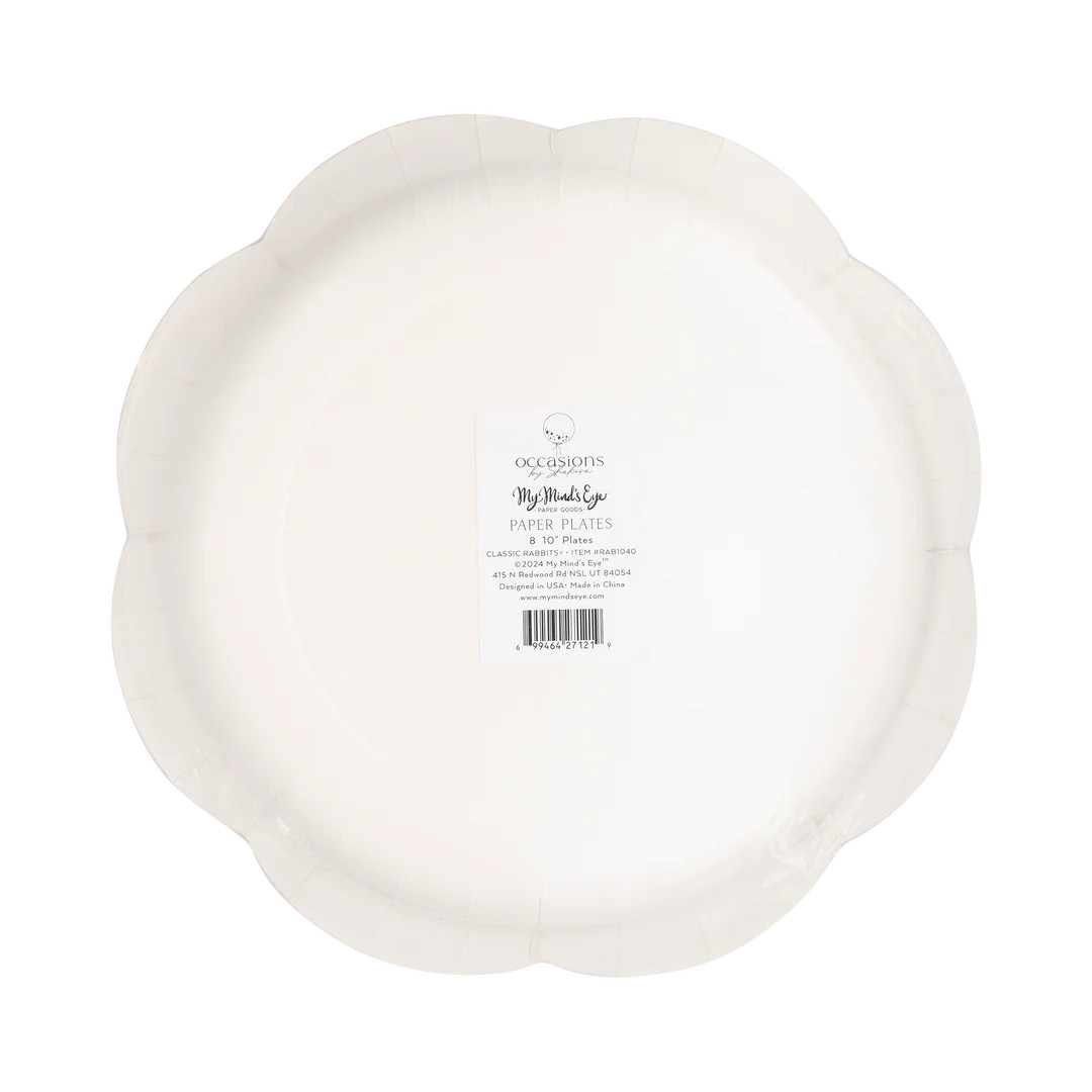 Occasions By Shakira - Rabbit Scatter Paper Plate | My Mind's Eye