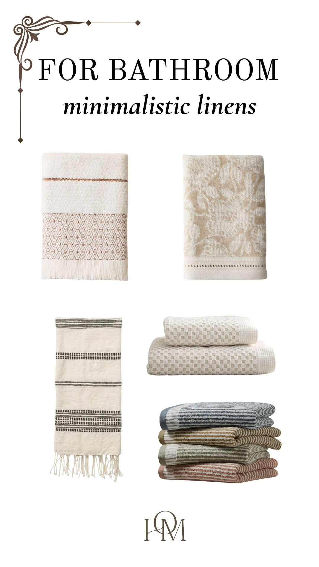 These beautiful towels are perfect for the bathroom! 

 #LTKHome