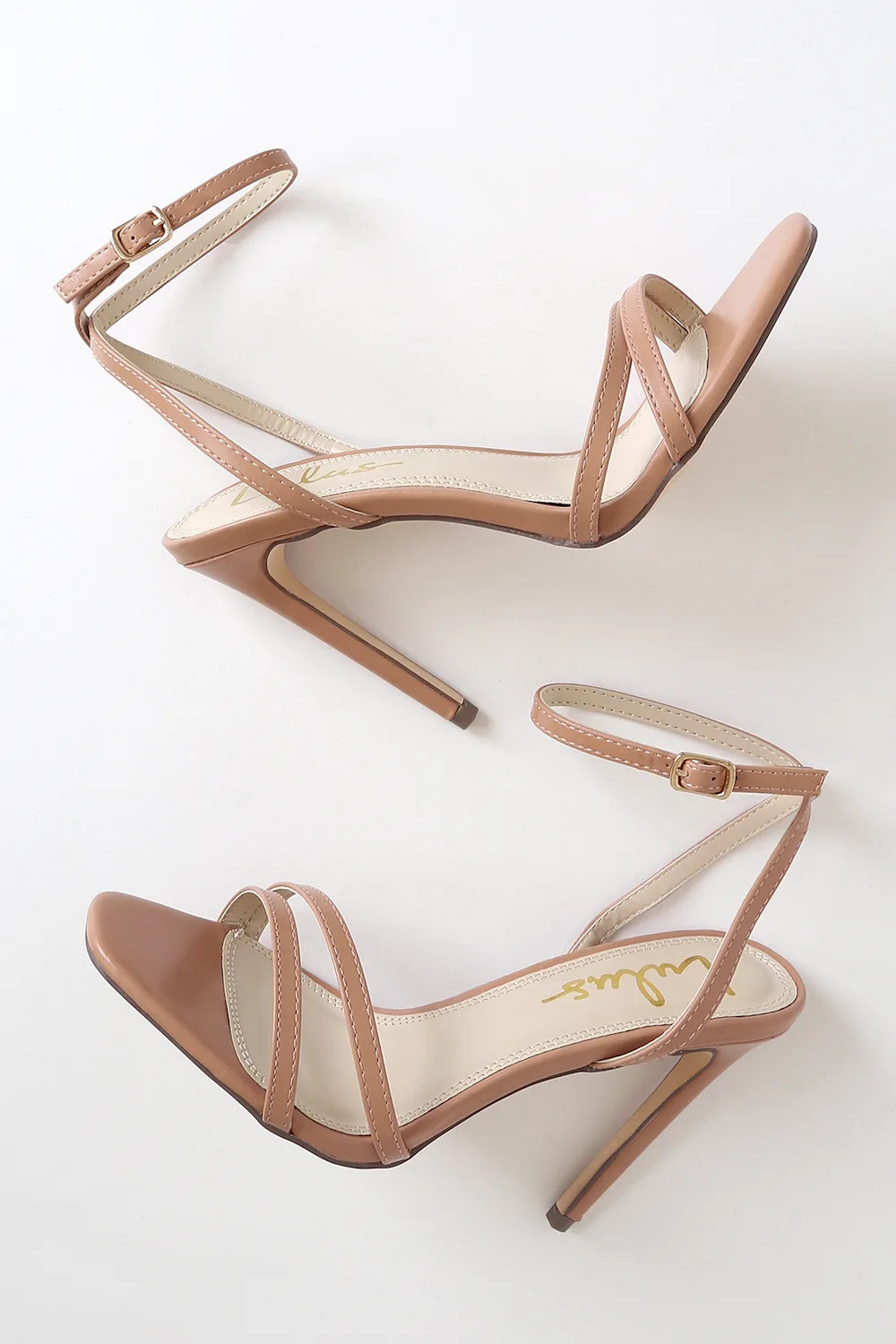 Lianya Tan Ankle Strap Heels | Lulus (US)