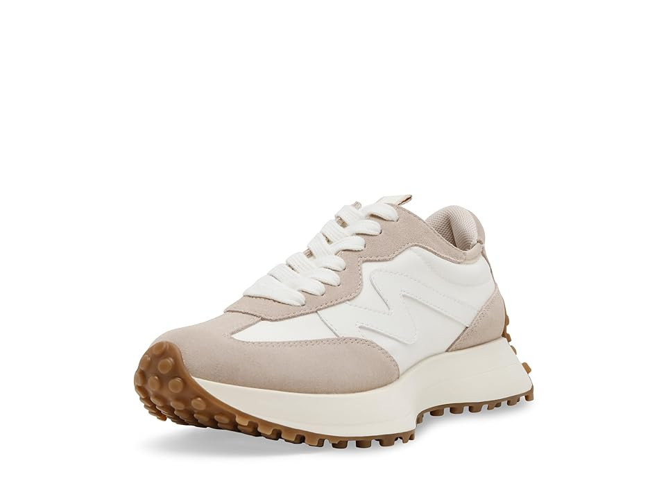 Steve Madden Campo Sneaker Women's Shoes Beige : 9.5 M, Textile | Zappos