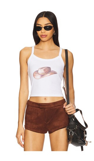 Cowboy Hat Tank Top | Revolve Clothing (Global)