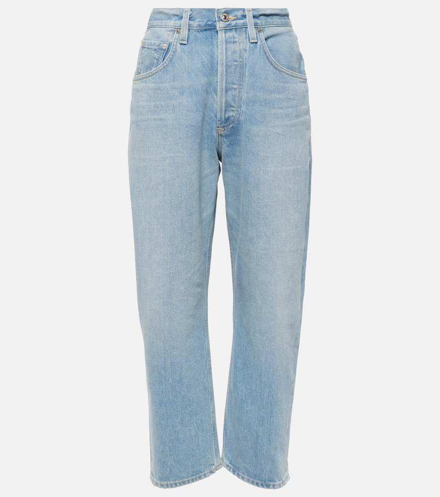 Citizens of Humanity Mid-Rise Straight Jeans Dahlia | Mytheresa (DACH)