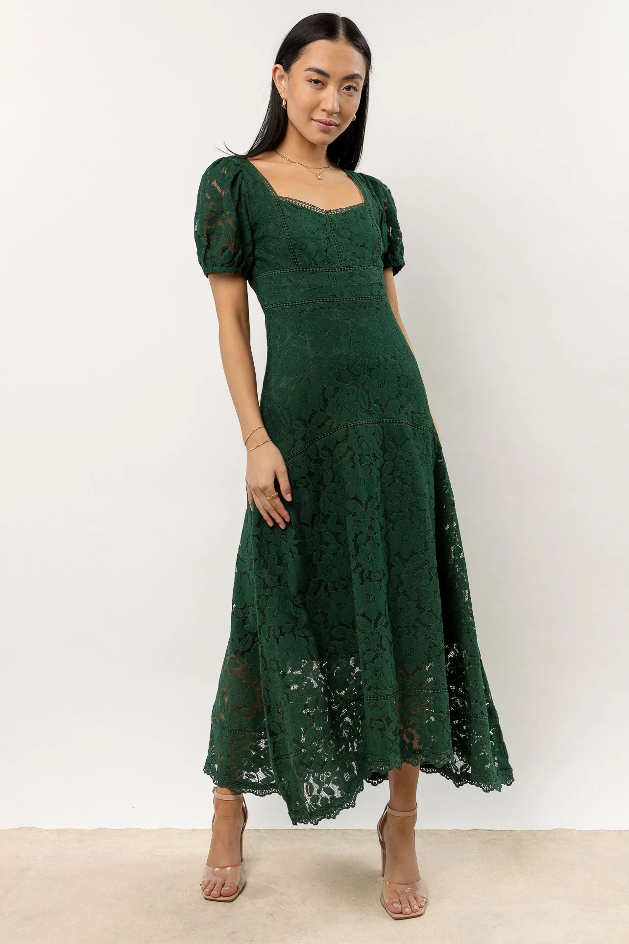 Parker Maxi Dress in Emerald - böhme | Bohme