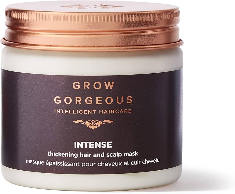 Grow Gorgeous Intense Thickening Hair and Scalp Mask, 200ml - With Hyaluronic Acid and Shea Butte... | Amazon (US)