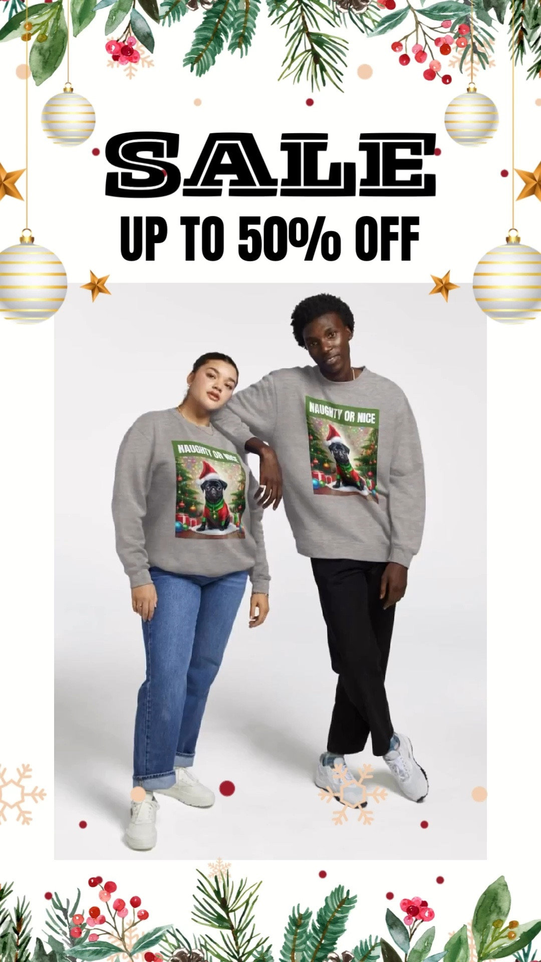  UP TO 50% OFF! 🔥
Hoodies, sweatshirts, pillows, tote bags & aprons — limited time only!

Shop cozy gifts now & enjoy fast worldwide shipping 🌍✨

#LTKHoliday #LTKGiftGuide #LTKFindsUnder100