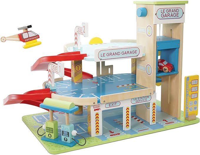 Le Toy Van Motors, Planes & Garages, Le Grande Garage | Amazon (US)