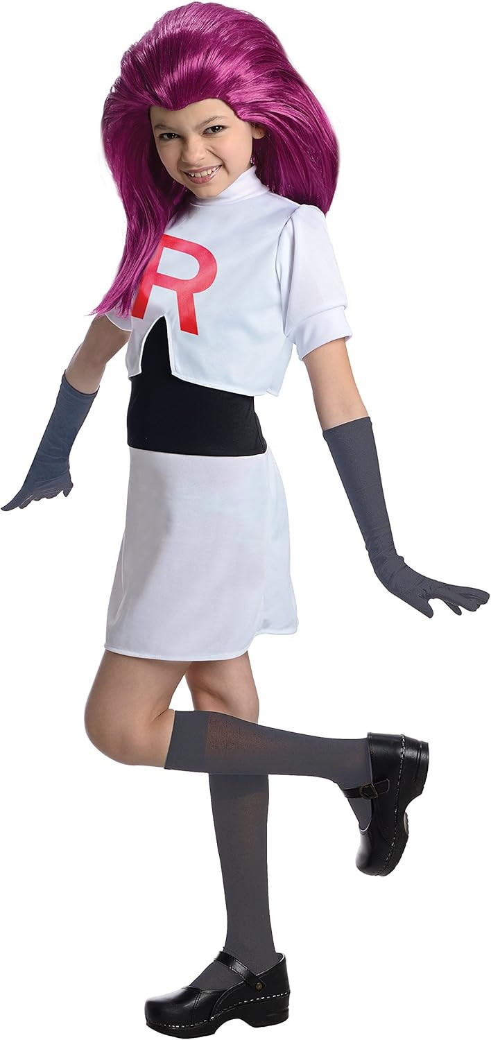 Pokemon Team Rocket Jessie Costume, Large | Amazon (US)