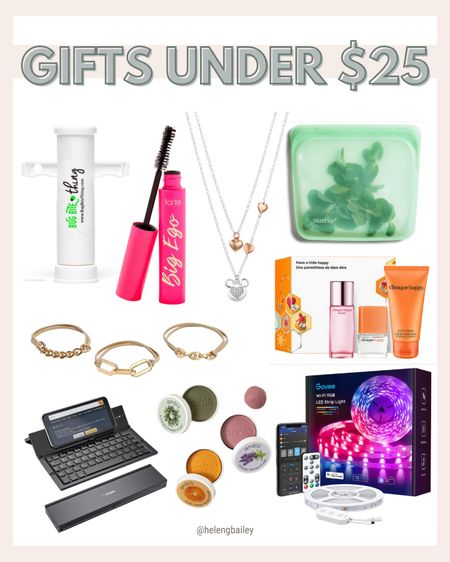 GIFT GUIDE: Gifts Under $25! 

#LTKHoliday #LTKunder50
