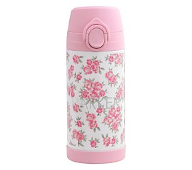 LoveShackFancy Antoinette Floral Mackenzie Water Bottle | Pottery Barn Kids