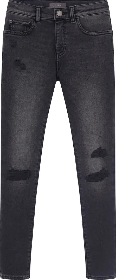 DL1961 Kids' Zane Ripped Skinny Jeans | Nordstrom | Nordstrom