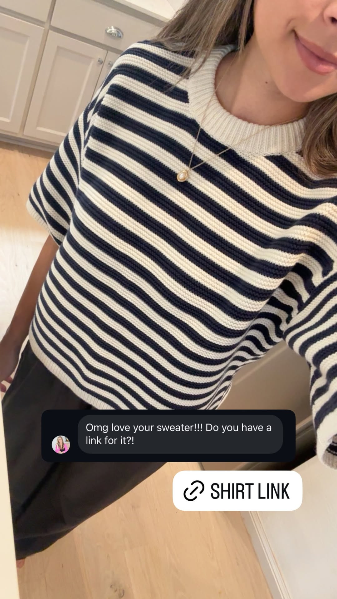 New striped cotton crewneck from @abercrombie! 

 #LTKgrwm #LTKootd #LTKSeasonal