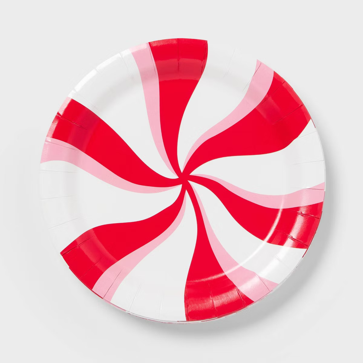 20ct Christmas Peppermint Candy Snack Plates - Spritz™ | Target