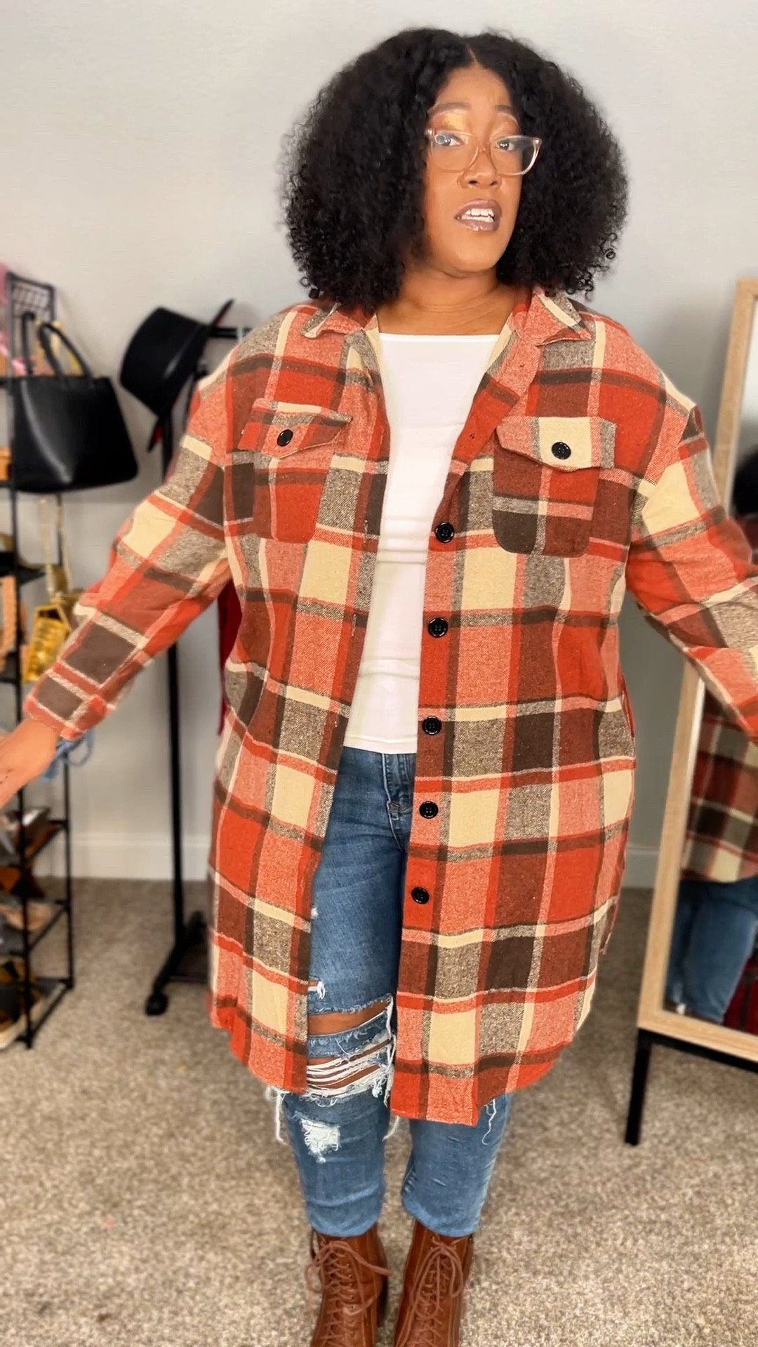 It’s a shacket!! 

#LTKOver40 #LTKFallSale #LTKFindsUnder50