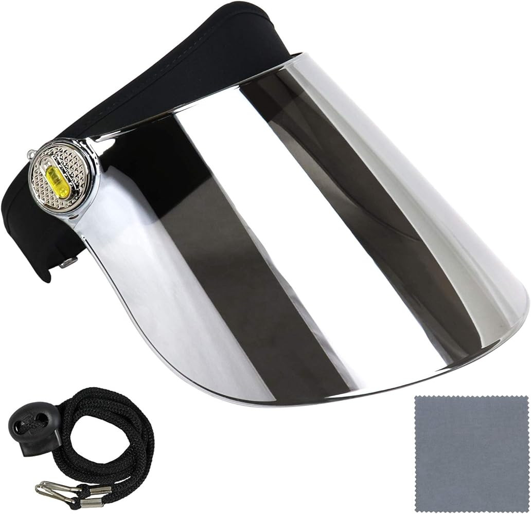 Sun Visor Hat Cap UV Protection - Premium Adjustable Solar Headband Face Shield | Amazon (US)