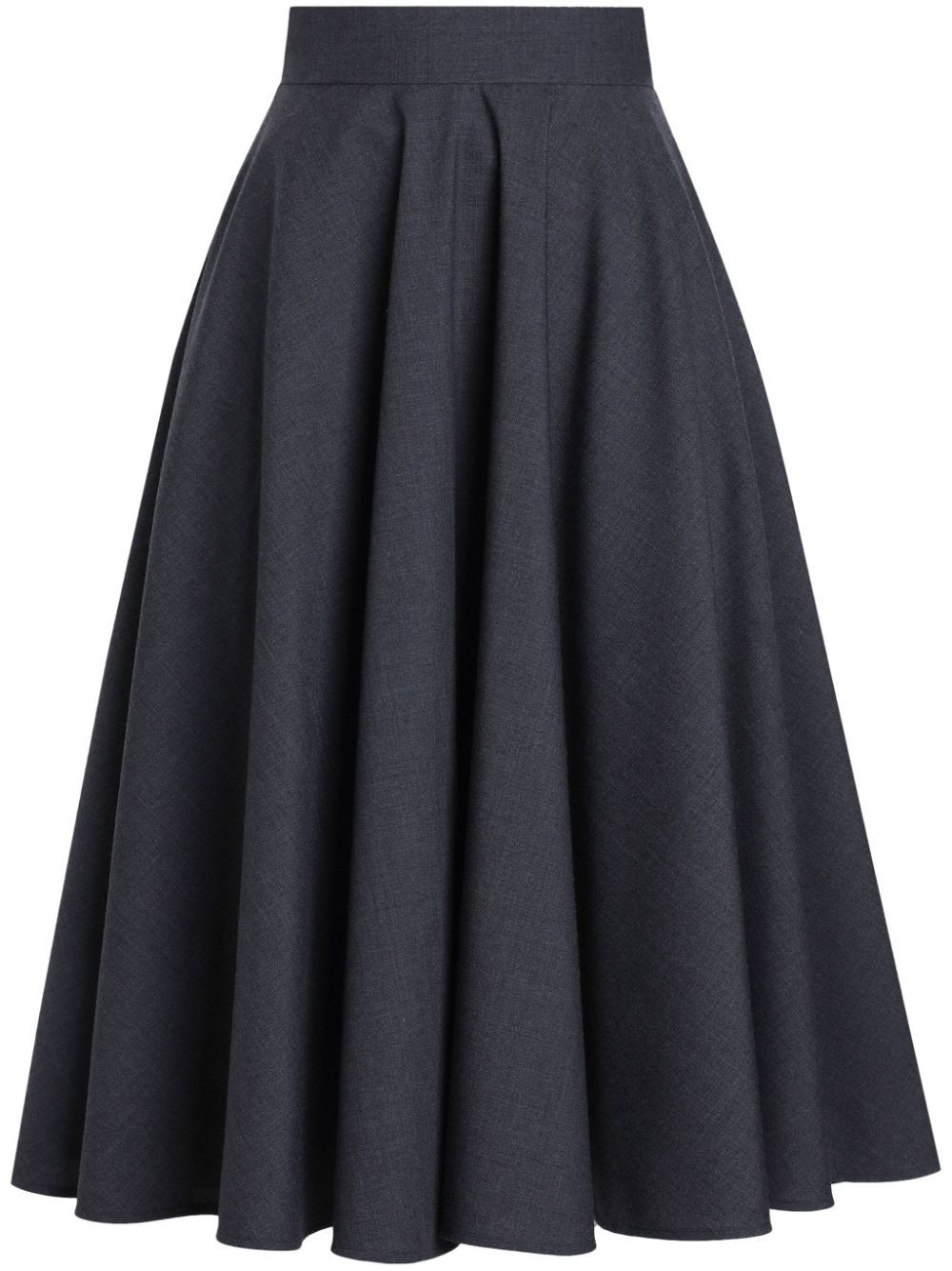 Dolce & Gabbana pleated midi skirt - Grey | Farfetch Global