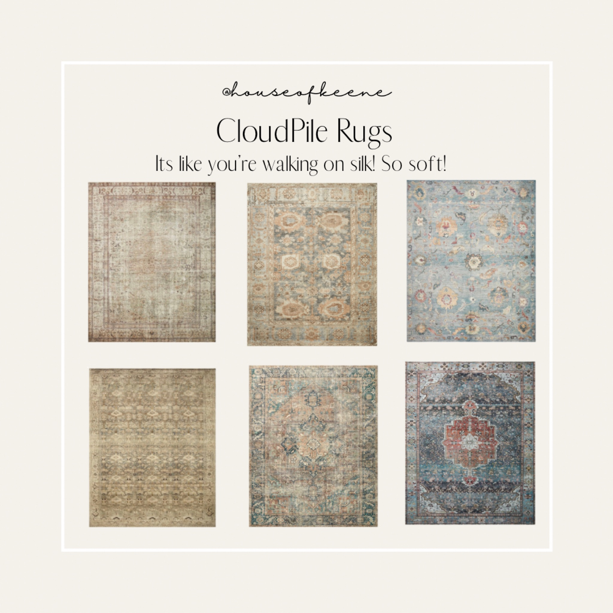 THE SOFTEST RUGS EVER! Feels like you’re walking on padded silk!! 

#LTKsalealert #LTKhome #LTKSale