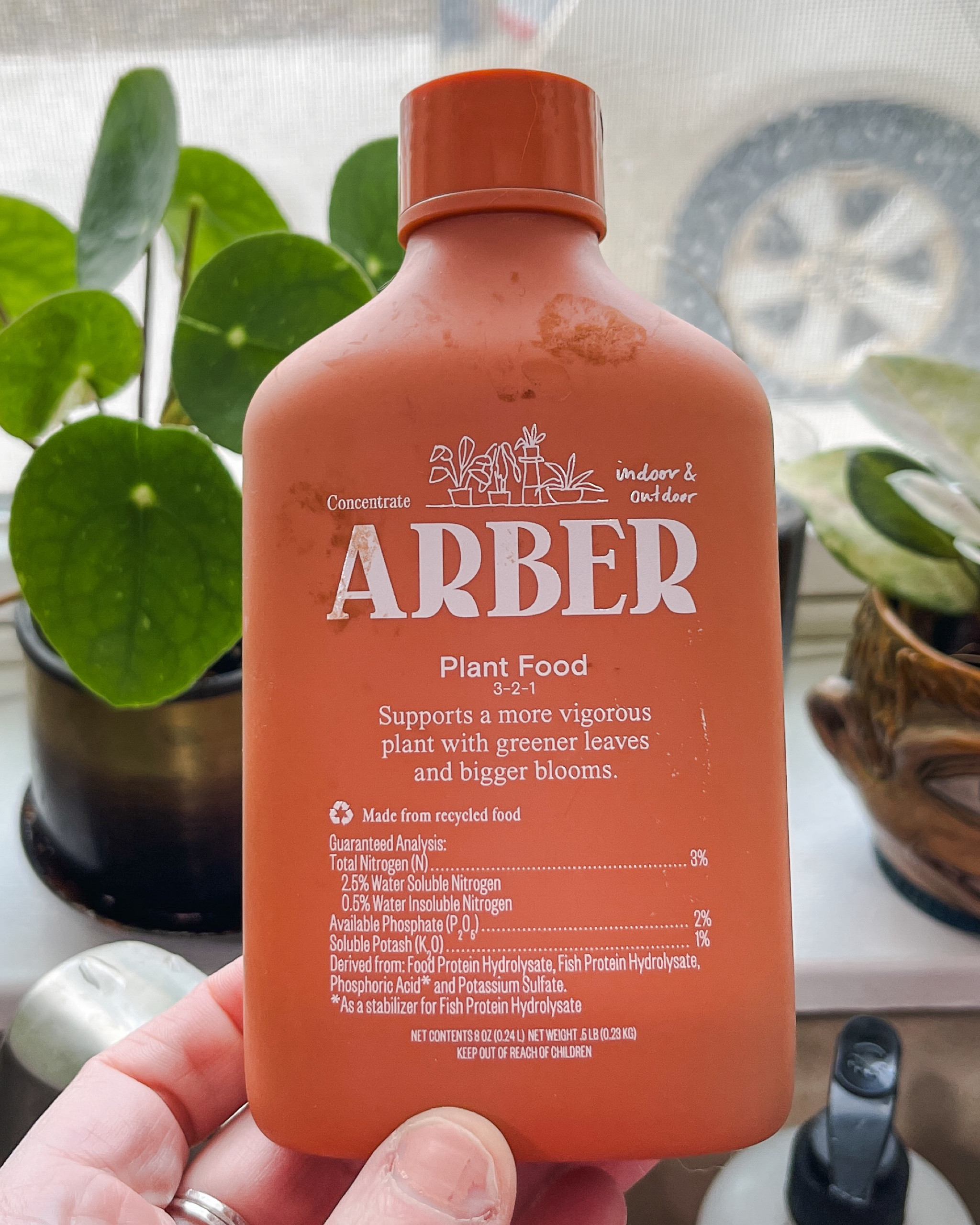This has been my go-to fertilizer lately! I love that you can add it to the water so easily  

#arber #plants #fertilizer 

#LTKSeasonal #LTKfindsunder50 #LTKhome