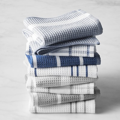 Williams Sonoma Super Absorbent Waffle Weave Multi-Pack Towels, Set of 4 | Williams-Sonoma