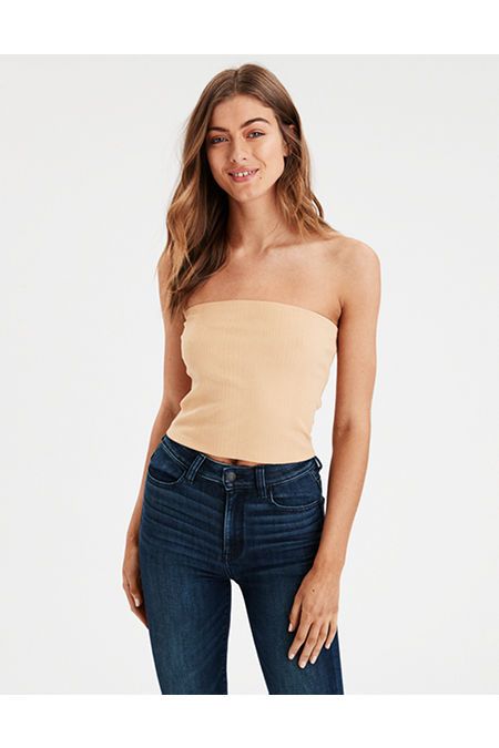 AE Ribbed Tube Top | American Eagle Outfitters (US & CA)