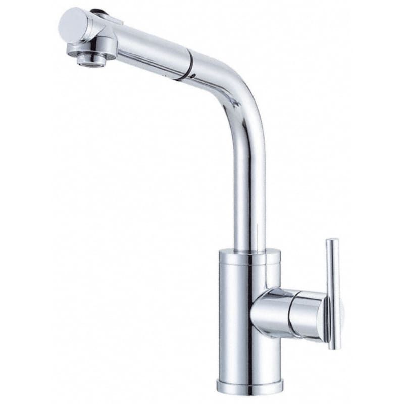 Danze D404058 Parma Pullout Spray Kitchen Faucet Chrome Faucet Kitchen Single Handle | Build.com, Inc.