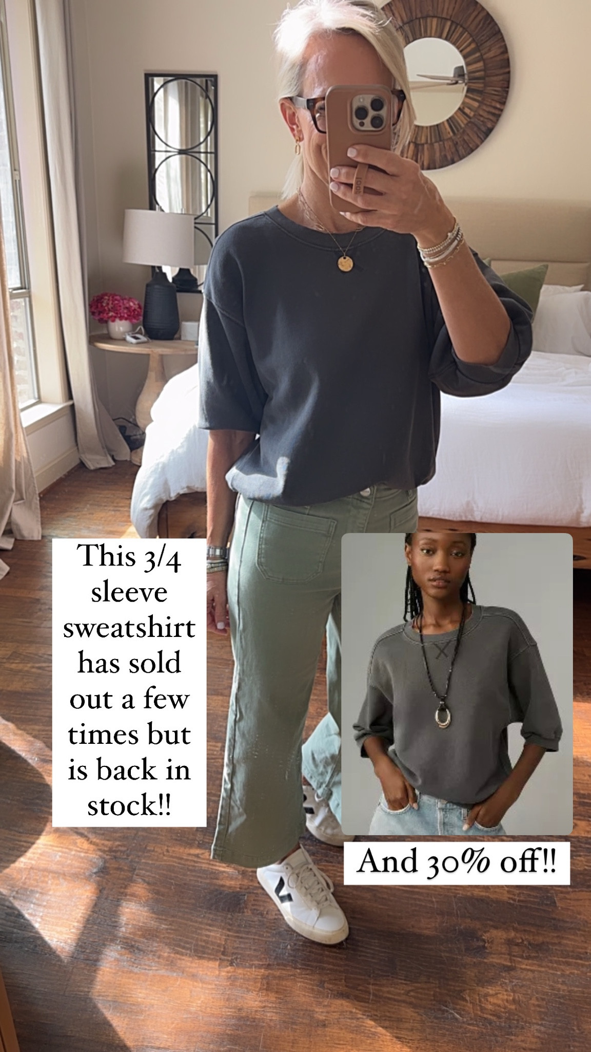 Has sold out a few times, but is back in stock!!
And 30% off !!!
You all ask me about it every time I wear it and it is typically sold out, so happy to report it is back 
Paired with some of my favorite denim from social threads (size down one in Risen)
Code CINDY15

#LTKSaleAlert #LTKGiftGuide #LTKCyberWeek