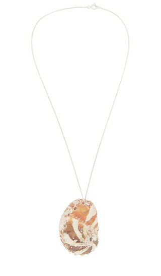 Salty Siren Abalone Necklace in Silver | Revolve Clothing (Global)