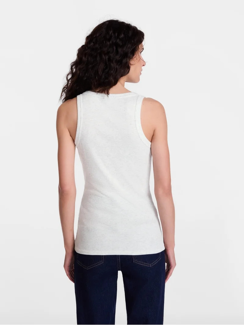 Scenario Women's Rib Tank Top, Sizes XS-XXXL | Walmart (US)