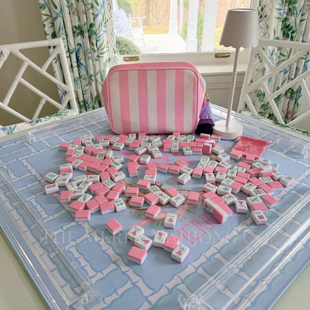 It’s a Mahjong summer!! Love these aesthetic custom sets and accessories! Perfect gift ideas for Mother’s Day, friends or treat for yourself! 

#mahjong #pink #scallop #hosting #gamenight #spring #summer #girlsnight #mom #giftideas #hobbies 

#LTKHome #LTKselfcare #LTKMothersDay