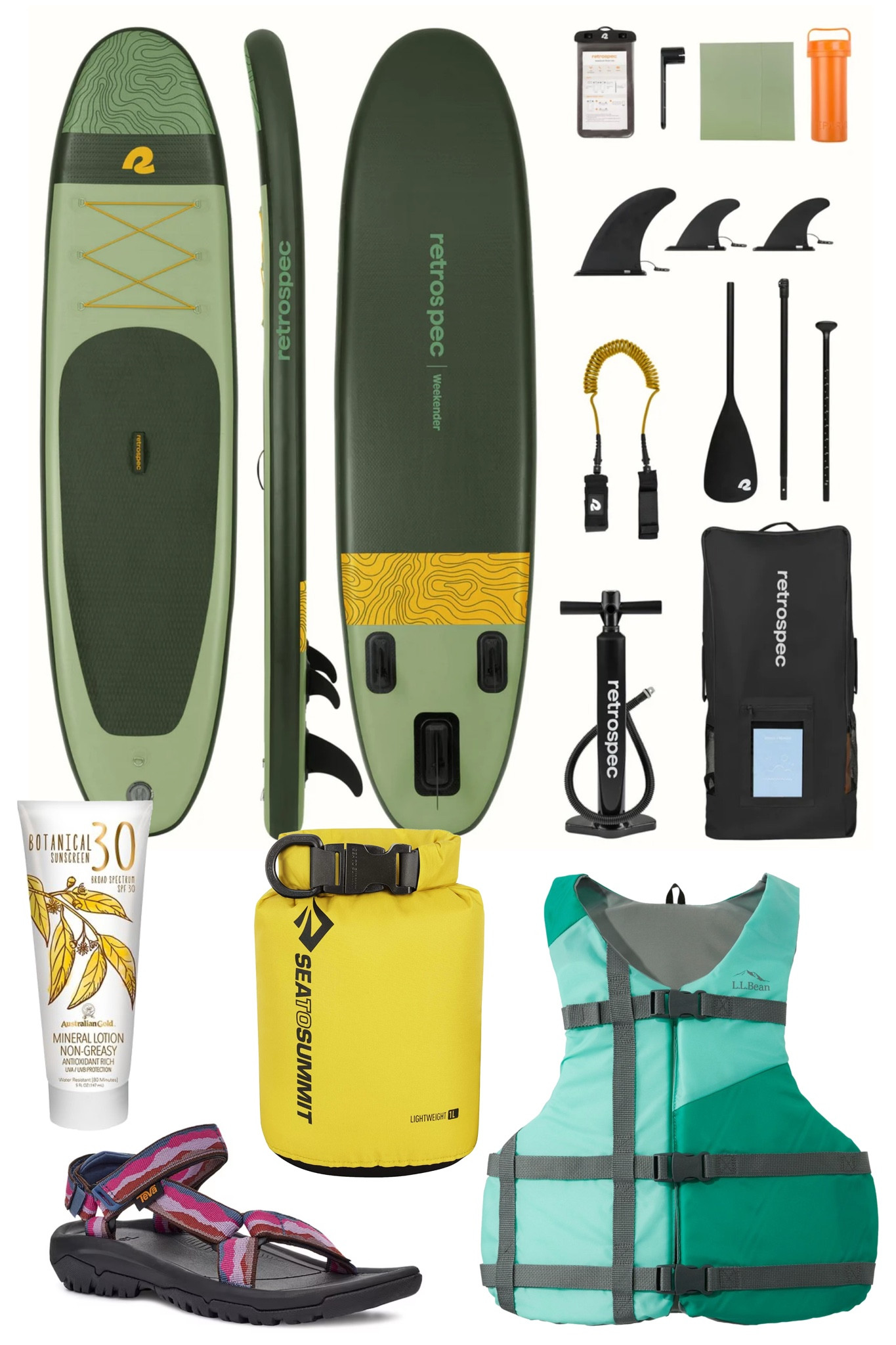 Paddle boarding checklist✅☀️🛟

#LTKSeasonal #LTKtravel #LTKswim