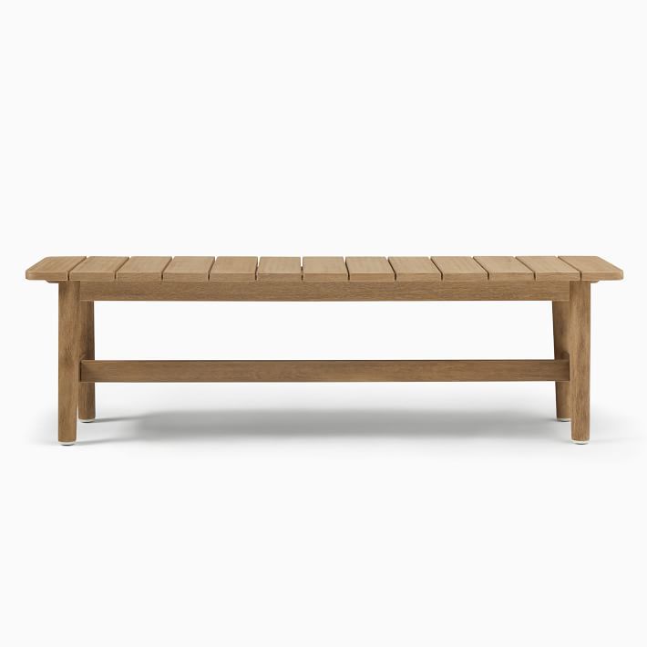 Hargrove Outdoor Dining Bench | West Elm (US)