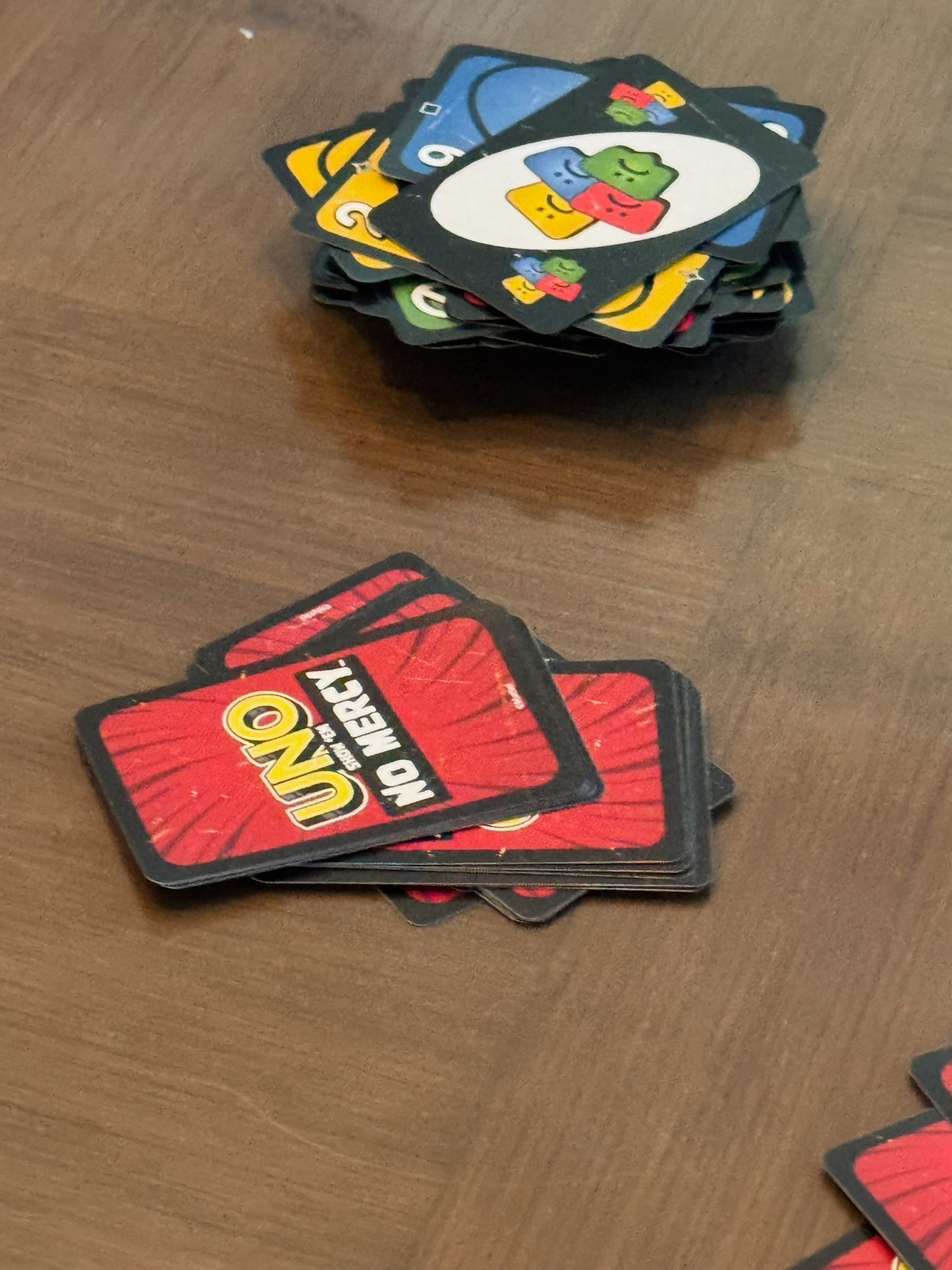 the family has been loving the new uno no mercy!  fun family game night game!