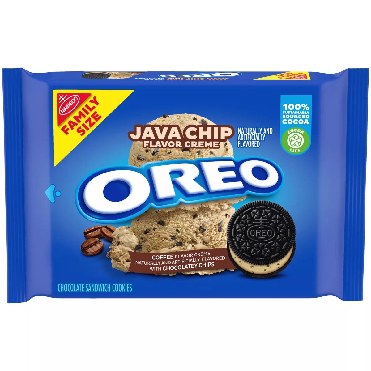 Java Chip OREO Cookies Family Size - 17oz | Target