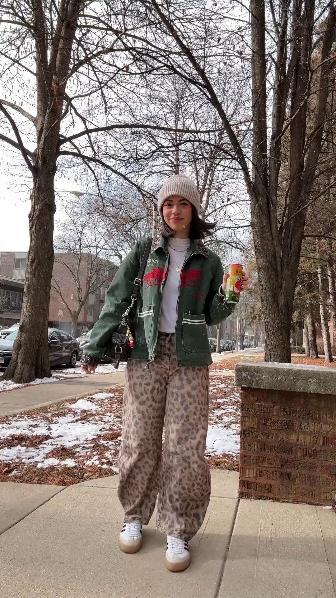 Wearing Small in the jacket and 25 in the jeans!

#LTKSeasonal #LTKootd #LTKPetite