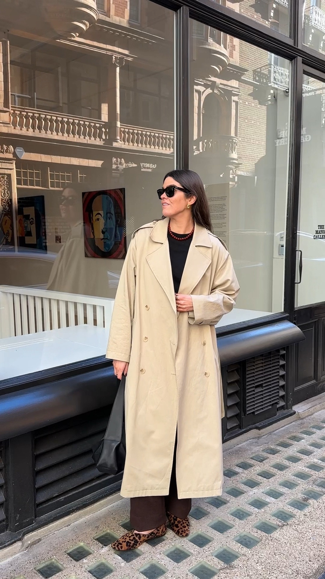 Everyday spring OOTD, classic trench coat with leopard print ballet flats and Lie Studio beaded necklace.

You can find more style content over on my Substack ’The Wardrobe Edit’

#LTKspring #LTKstyletip