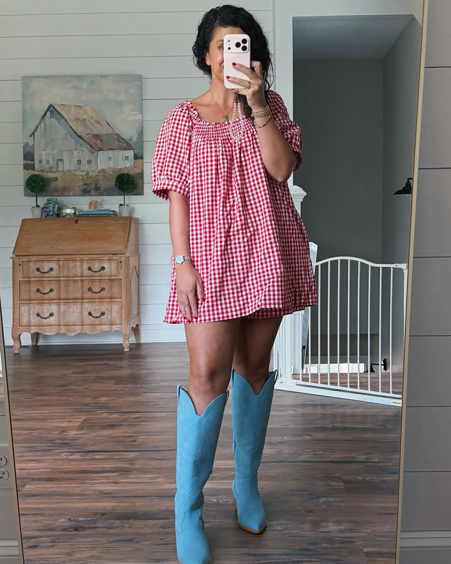 HELP ME DECIDE!!! I have an event coming up that’s meant to wear cowboy boots🤠 I ordered these new ones!! Help me decide which pair to wear - white or blue?? 🤍🩵 

Speaking of boots - I’m OBSESSED with these!!! They are SO cute and so comfy too 👏🏼 they are on major SALE right now with a big sale - buy more, save more! Get 20% off $75, 25% off $100, 30% off $150, 35% off $200+ 🎉 making these only $67 🙌🏼

#cowboyboots #boots #westernstyle #countrystyle #cowgirlboots #boot #shoes #shoesale #fallstyle #winterstyle #summerstyle #country #western #everydaystyle #momstyle #affordablestyle #momstyle #momfit #momoutfit #everydayoutfit #femininefashion #outfitinspo #summer #summerfashion #ootd #summerdress #style #fashion #preppy #preppystyle #grandmillenial #grandmillenialstyle #ladies #ladiesfashion #ladiesstyle #classic #classicstyle #chic #timeless #timelessstyle #sale #salealert #majorsale #deal #dealoftheday #lookforless #desingerlookalike #affordable #affordablefashion #affordablestyle #budgetfriendly #budgetstyle #styleonabudget #nordstrom #amazonfashion #momlife #momfit #momoutfit #everydaystyle #affordabledresses #m#summeroutfit #momoutfit @pinklily

#LTKSaleAlert #LTKSeasonal #LTKootd