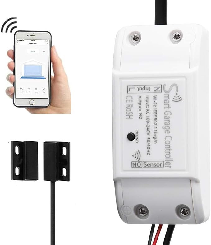 WiFi Smart Garage Door Controller Wireless Garage Door Opener WiFi APP Switch Remote Control Comp... | Amazon (US)