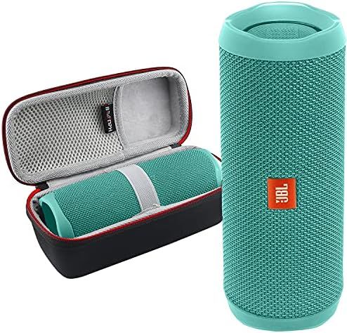 JBL FLIP 5 Portable Speaker IPX7 Waterproof On-The-Go Bundle with Boomph Hardshell Case - Teal | Amazon (US)