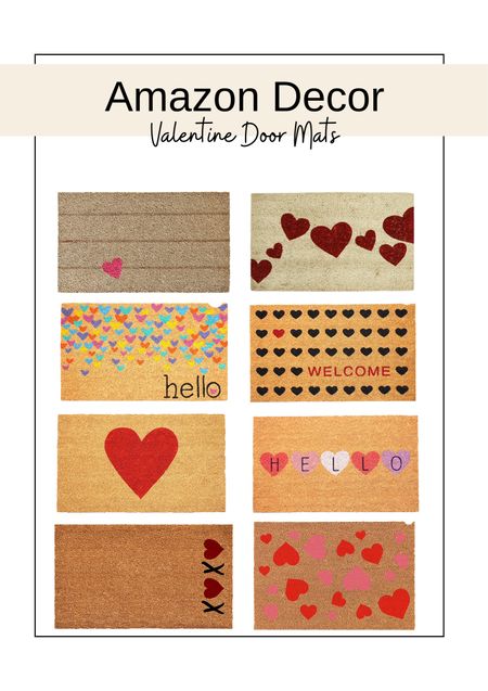 Amazon finds, Valentine’s Day, Valentine‘s mat, front door mat, home decor

#LTKSeasonal #LTKunder50 #LTKhome