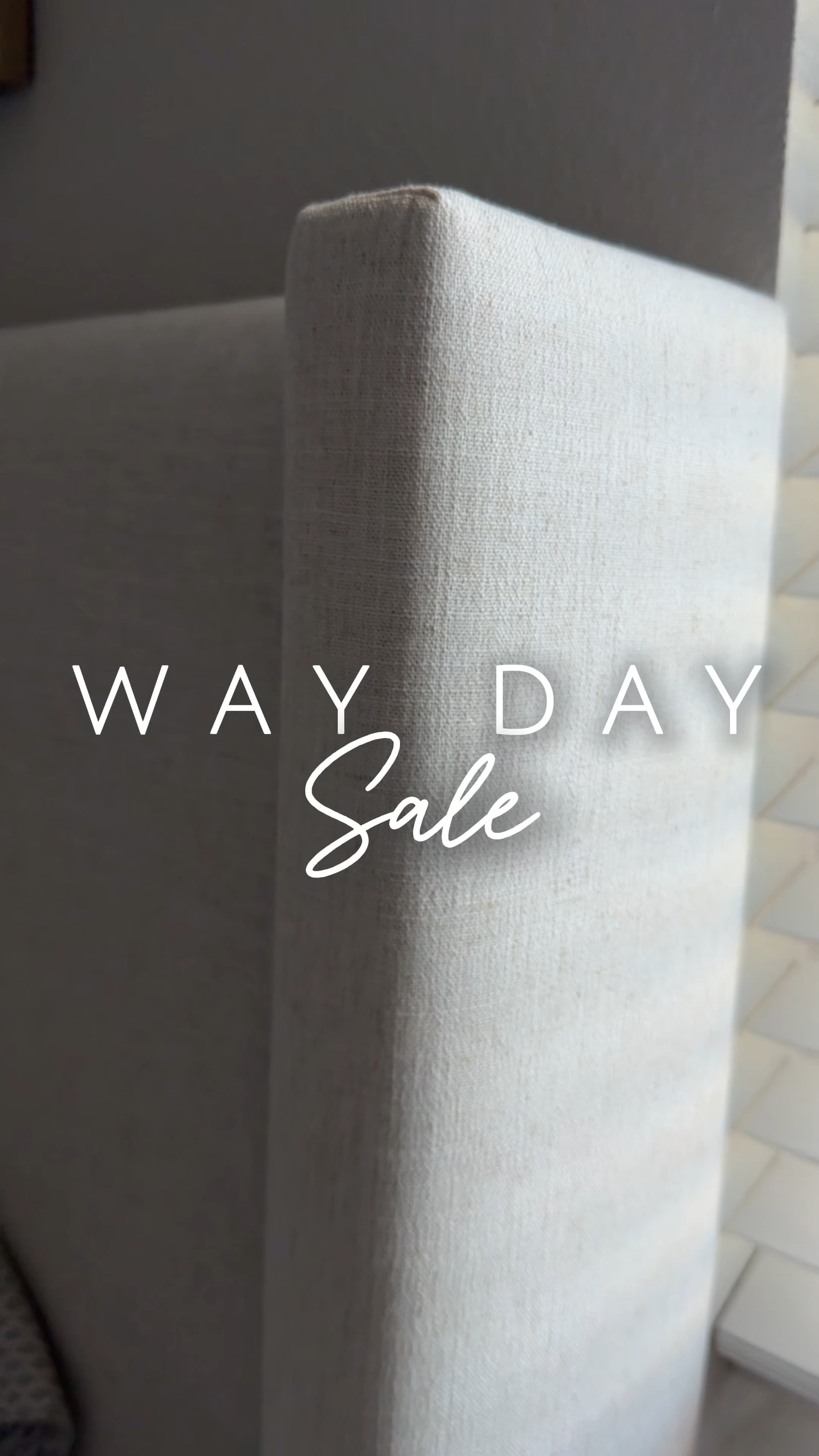 If you’re anything like me, you will wait for a big sale to make a big purchase. Well today is one of those days to get that furniture piece you’ve been eyeing! 

Way Day Deals are here 10/5 - 10/7! You can save up to 80% off plus free shipping ✨

My beautiful upholstered bed is currently on sale! This has been one of my favorite purchases I don’t regret purchasing. It’s so timeless! If you’ve been thinking about getting it…now’s the time!! 

I got my bed in the color, Classic Linen Talc in the King size. It works with an adjustable bed frame too!

@Wayfair #wayfair #wayday #upholsteredbed #bedroomdecor #neutralbedroom #organicmodern #bedroomstyle

#LTKSaleAlert #LTKHome