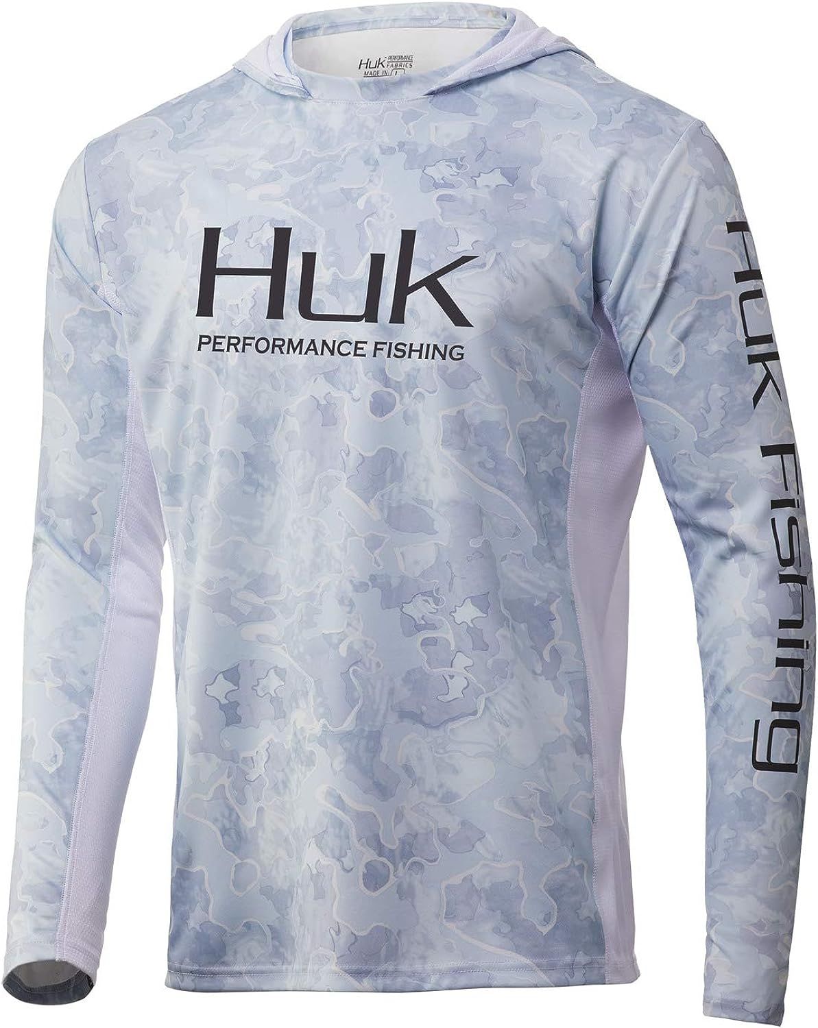 HUK Men's Icon X Camo Hoodie | Long-Sleeve Performance Shirt with UPF 30+ Sun Protection | Amazon (US)