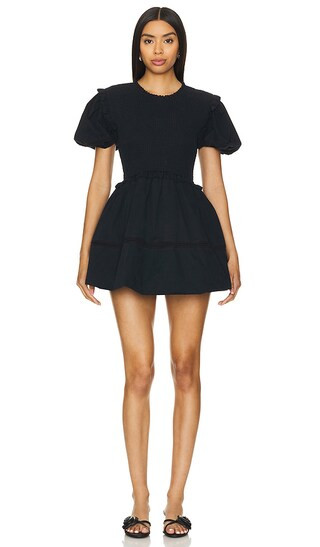 Sandy Mini Dress in Black | Revolve Clothing (Global)