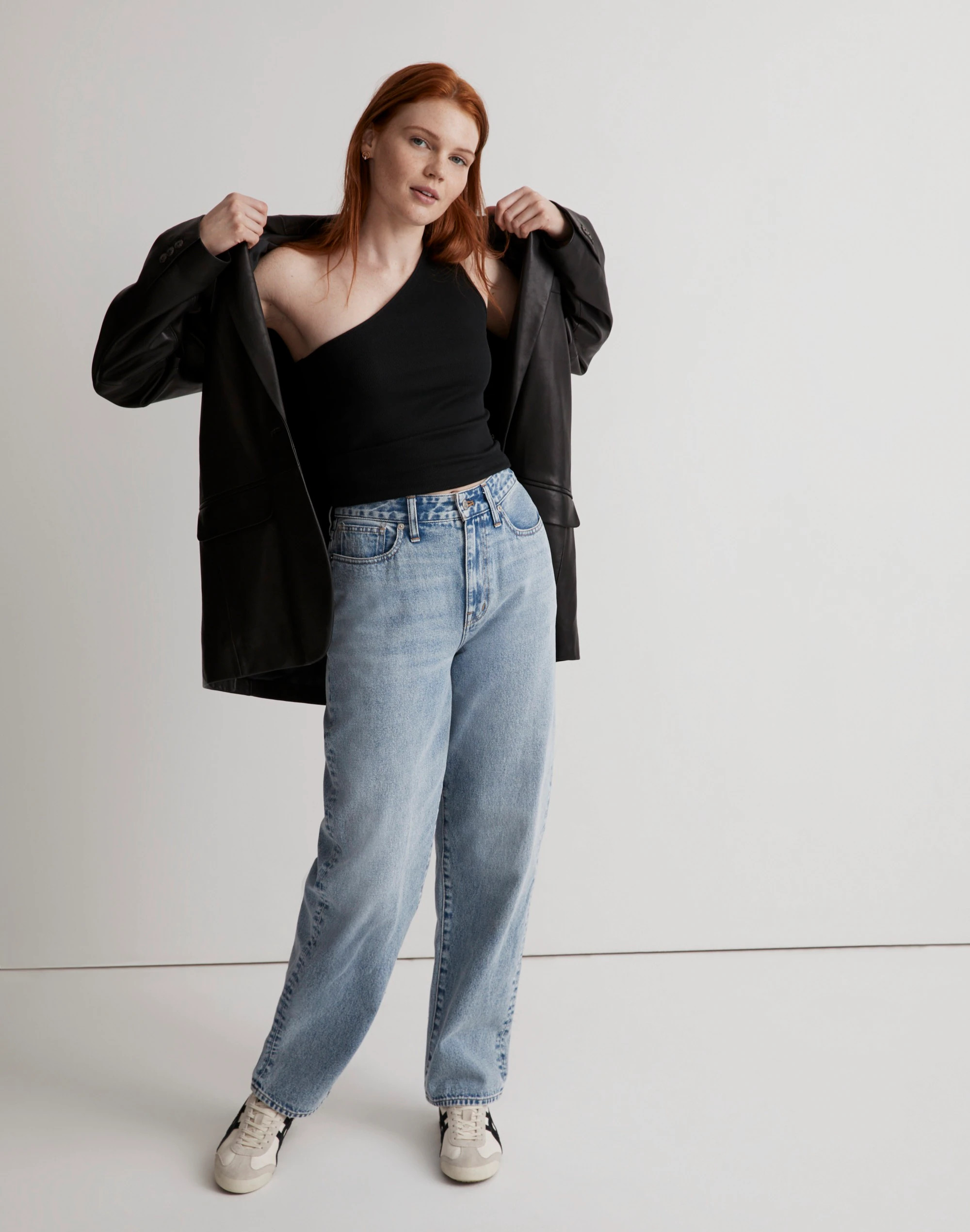 The Curvy Perfect Vintage Straight Jean in Ferman Wash | Madewell