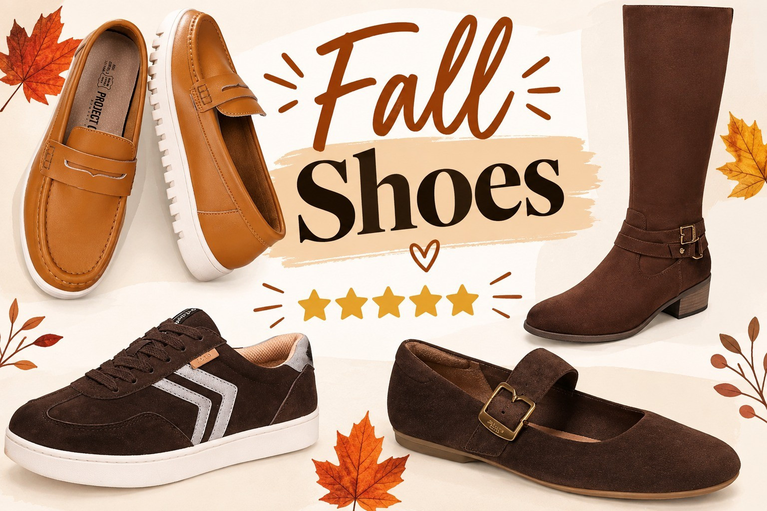 Love these fall shoes. They are very comfortable and stylish#FallShoes # FallHaul #Fallboots  #maryjanes #fallsuedeshoes #Fallsneakers

#LTKSeasonal #LTKootd #LTKSaleAlert