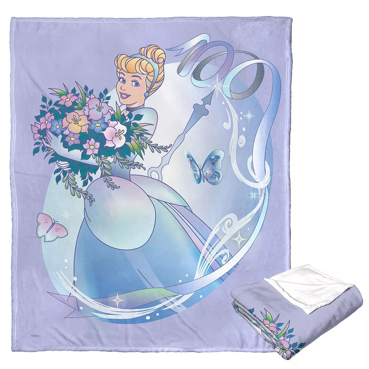 Disney Princess Cinderella D100 Celebration Throw Blanket | Kohl's