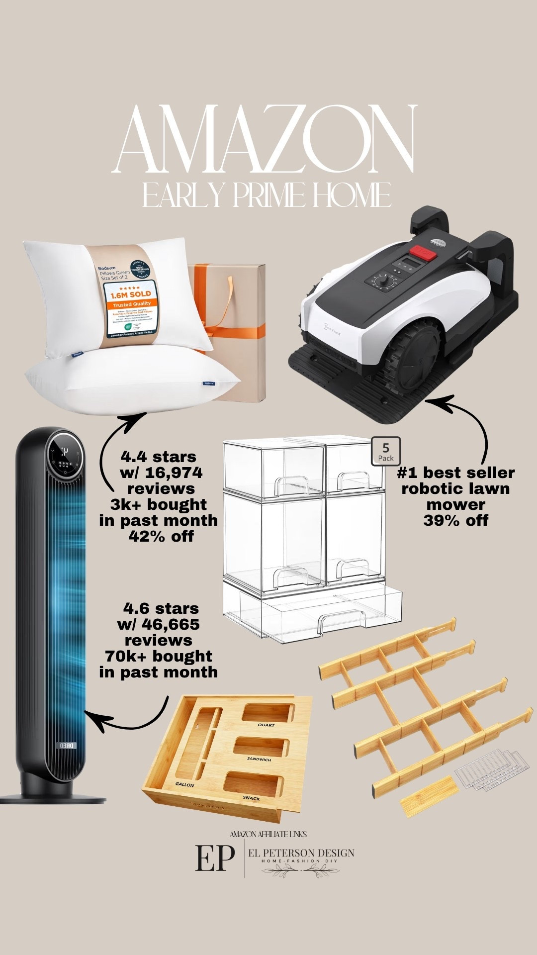 Amazon Early Prime Deals
Pillows
Fan
Storage cube
Ziploc holder
Kitchen divider

#LTKHome #LTKSaleAlert
