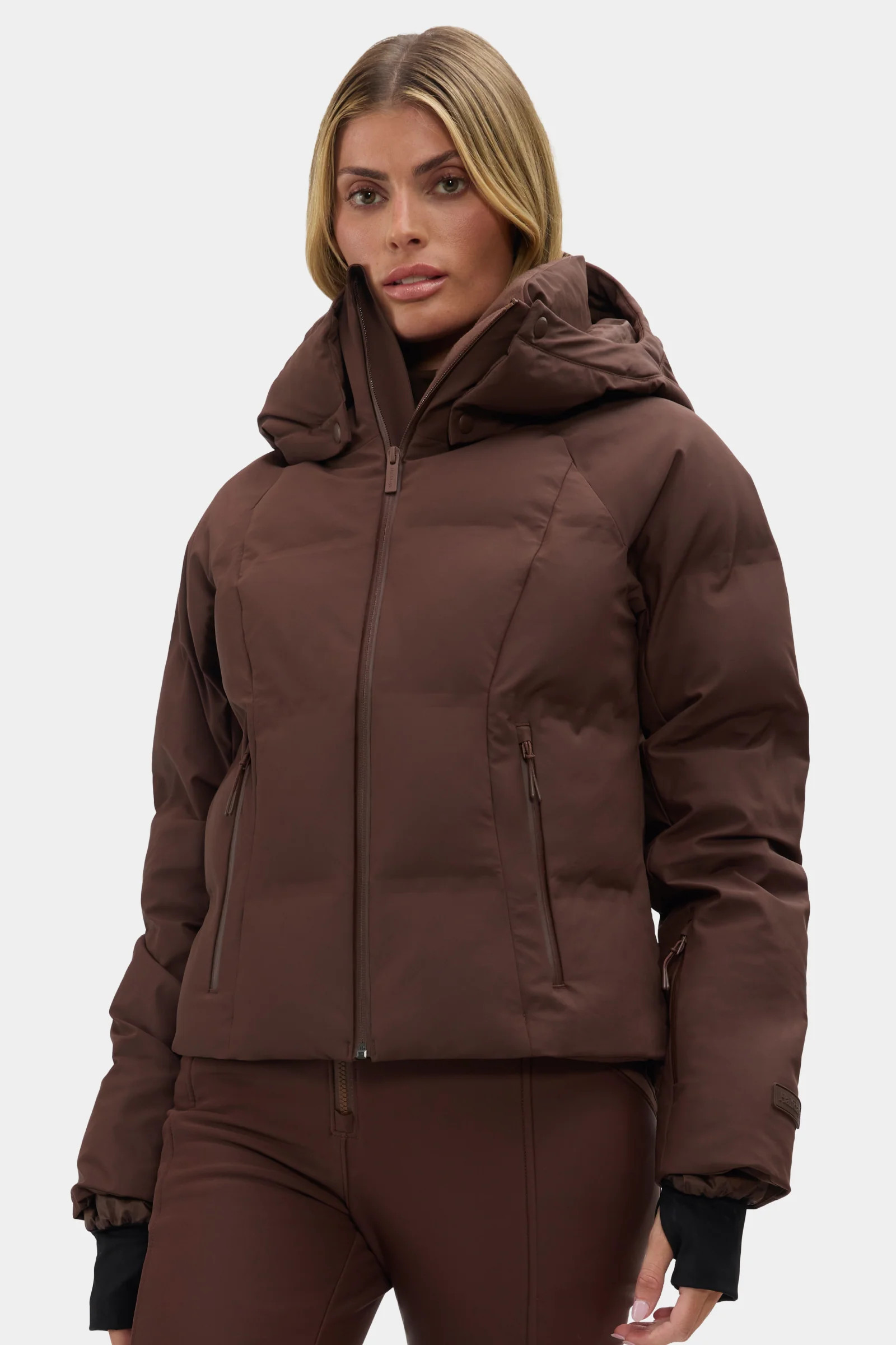 Georgie Puffer Jacket - XXS / Spiked Cocoa | Halfdays